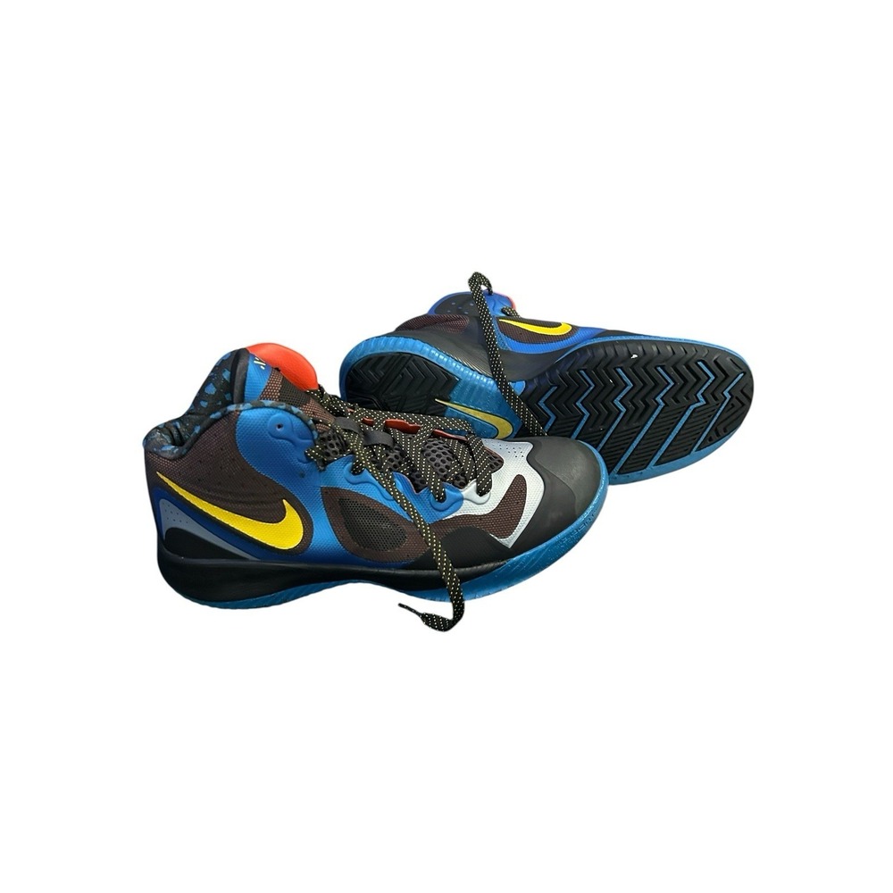 Nike Zoom Hyperfranchise XD Photo Blue Yellow Men's Size 9.5 579835-400 Vintage